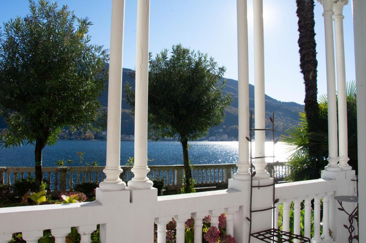 Residence Ville Lago Lugano Porto Ceresio Exterior photo